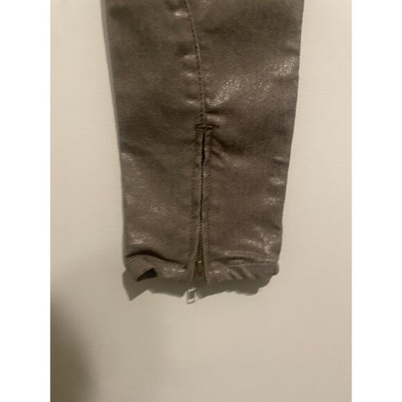 All Saints‎ Brodie Jeans Size 30 Brown Waxed . - Picture 6 of 7